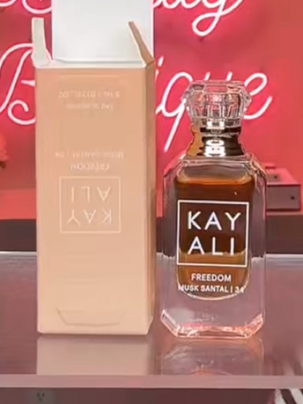 Freedom Musk Santal Women's Fragrance - Amber Bottle